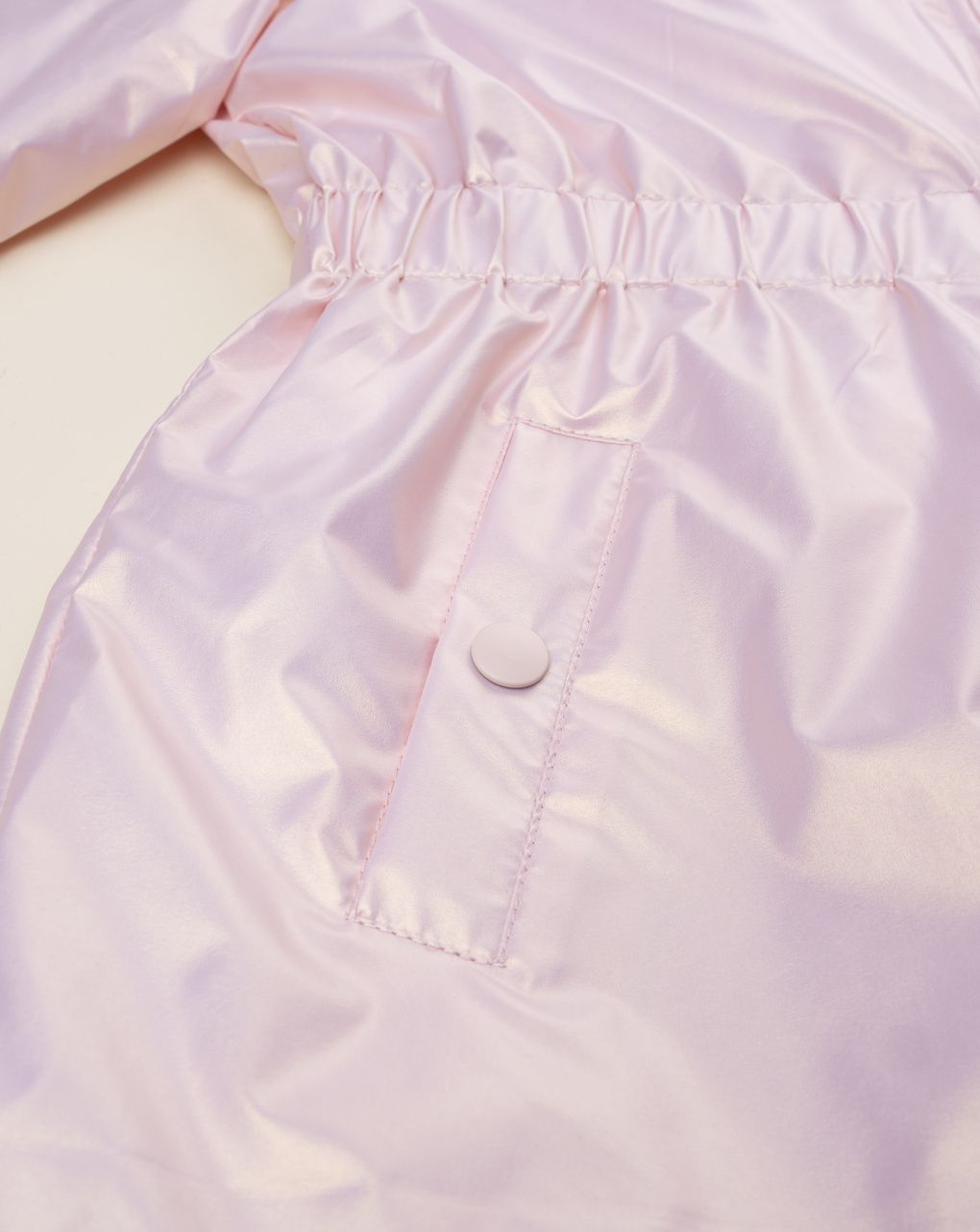 Giacca bambina rosa cangiante