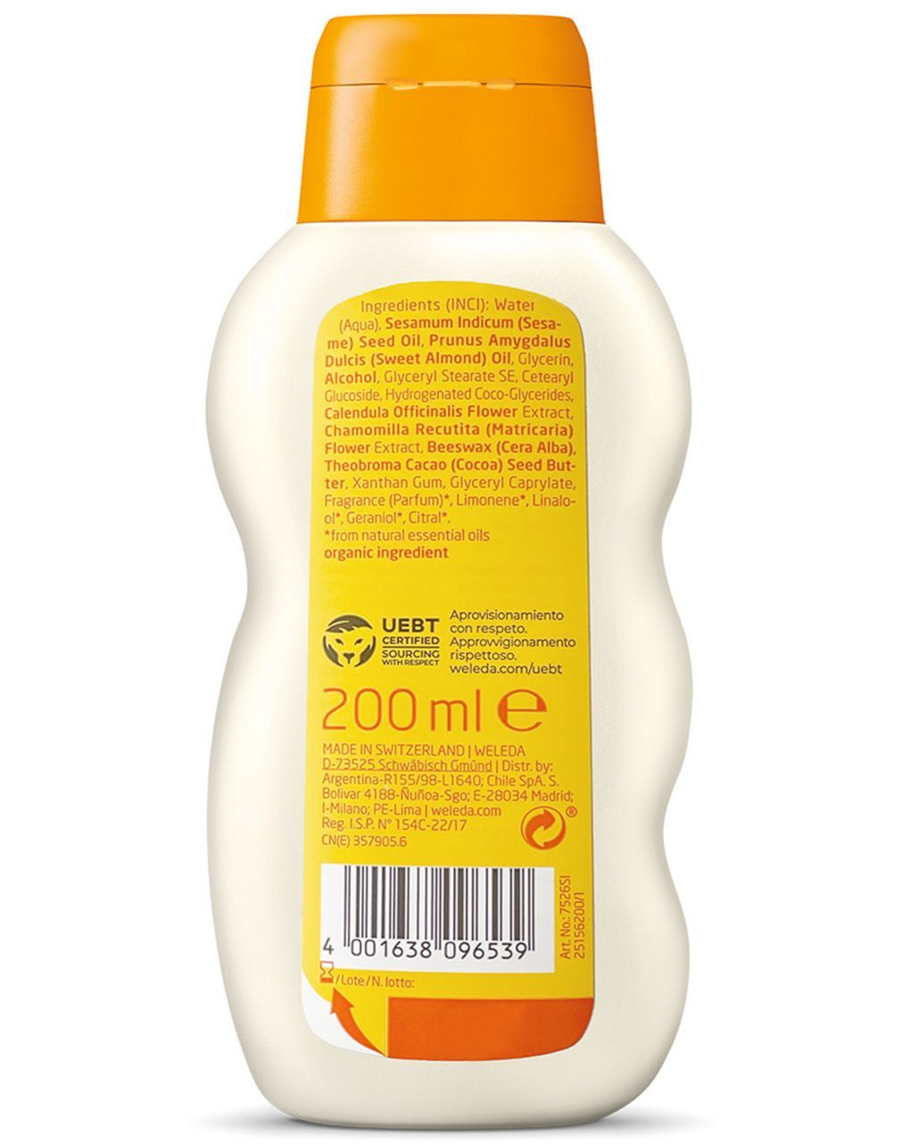 Baby crema fluida calendula - weleda