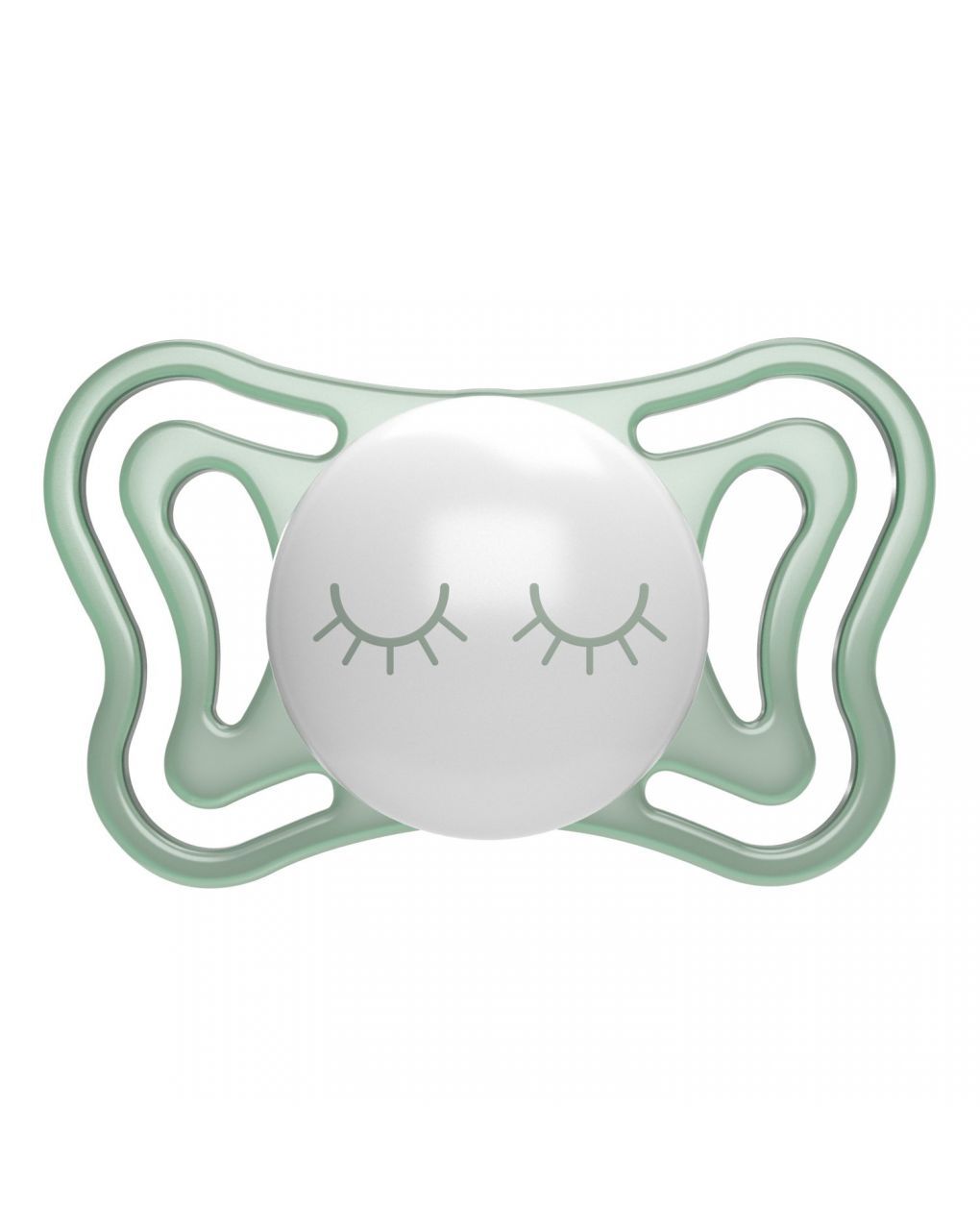 2 succhietti physio light glow 16-36m - chicco