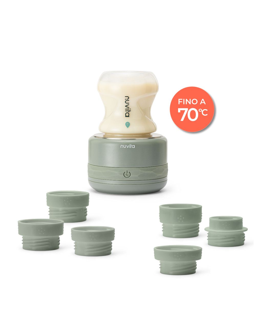 Scaldabiberon portatile universale warm70 - nuvita