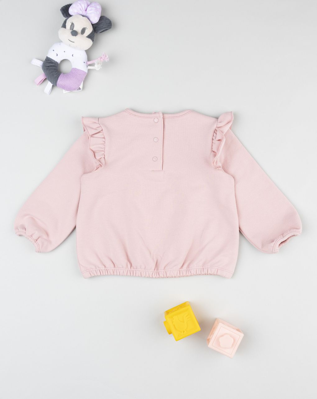 Felpa bimba rosa minnie