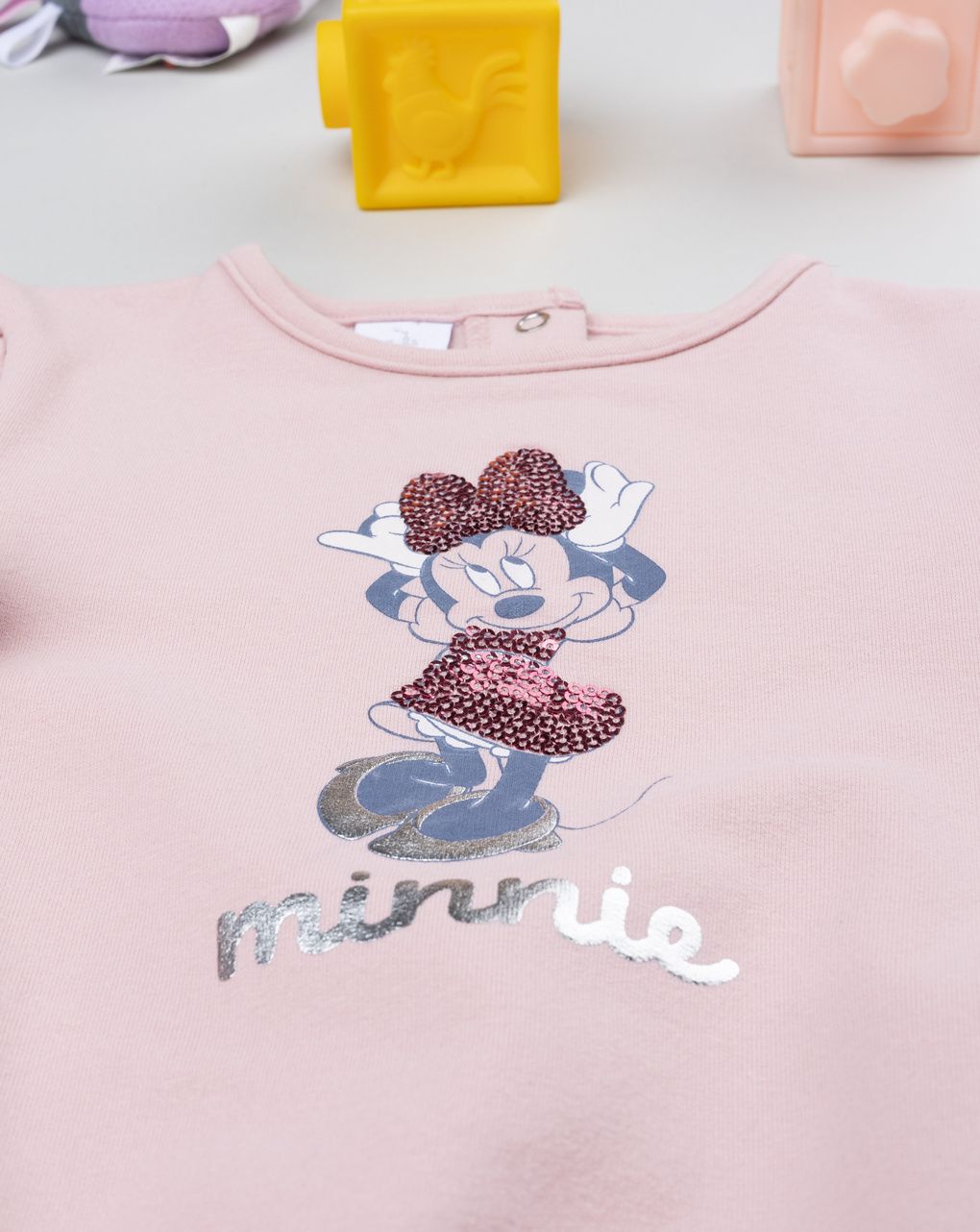 Felpa bimba rosa minnie