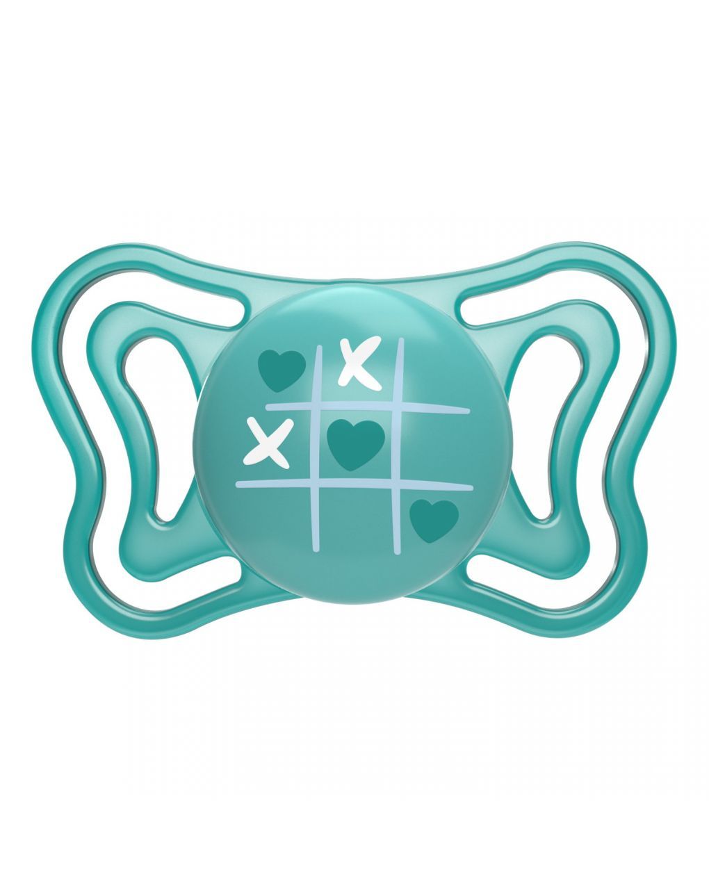 2 succhietti physio light blue sil 16-36m - chicco