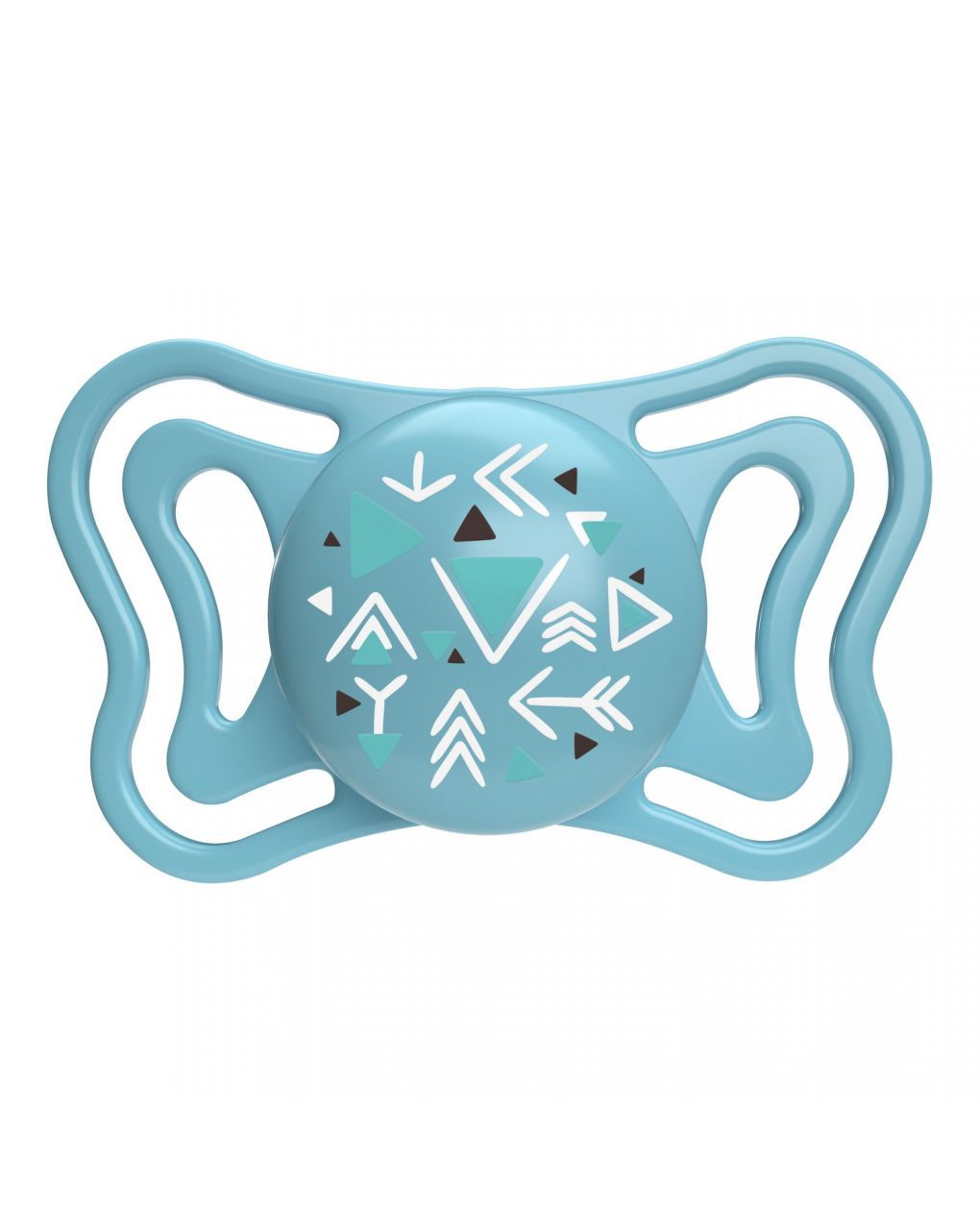 2 succhietti physio light blue sil 16-36m - chicco