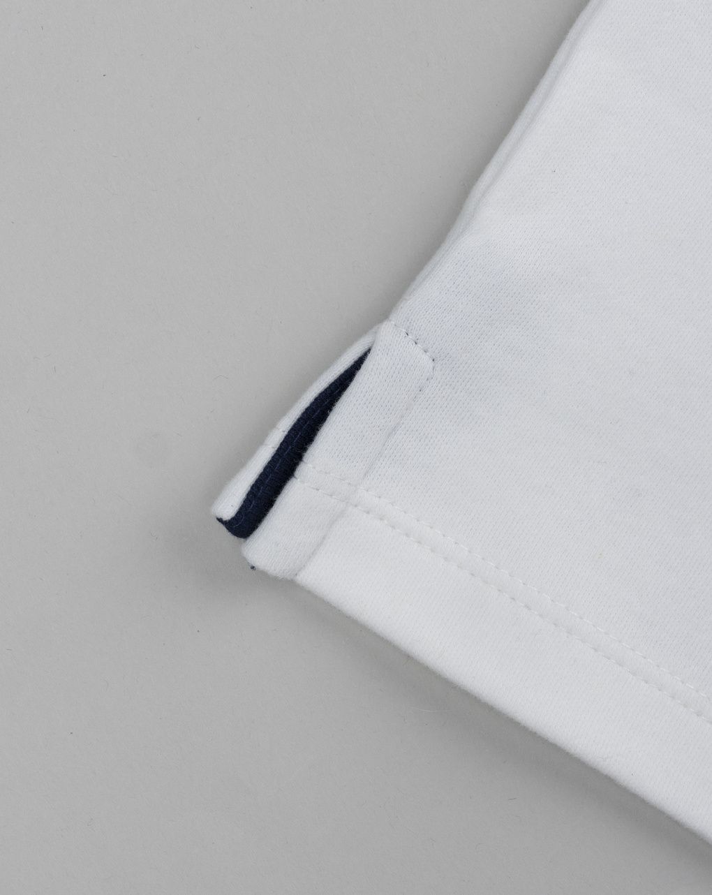 Polo bimbo bianca ricamo