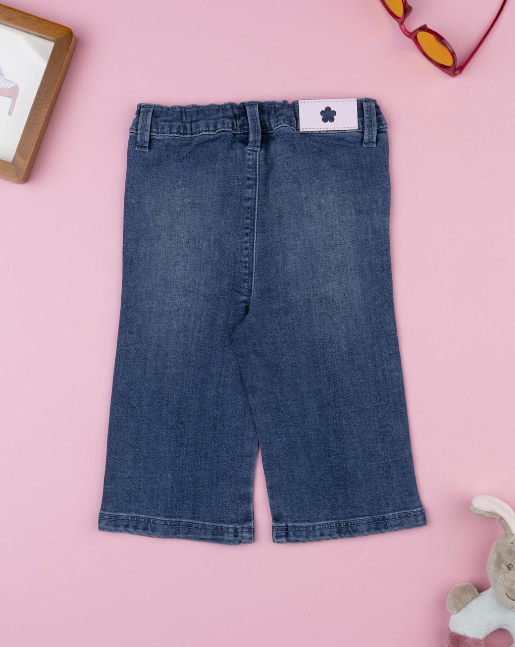 Pantapalazzo denim bimba