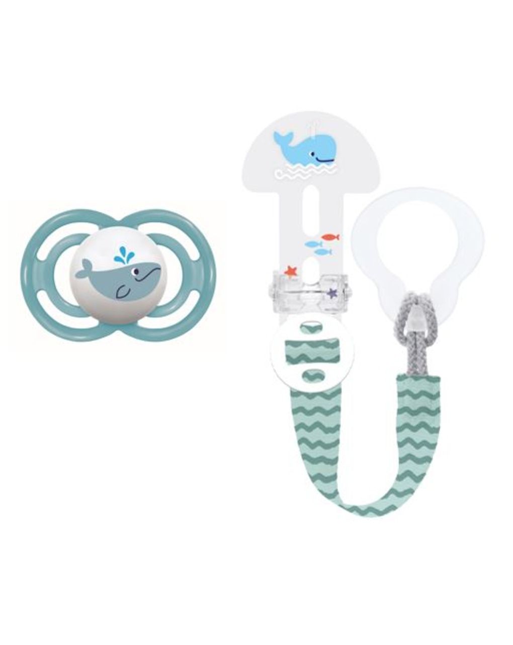 Combi pack succhietto perfect 6+ mesi + clip it! colori assortiti - mam