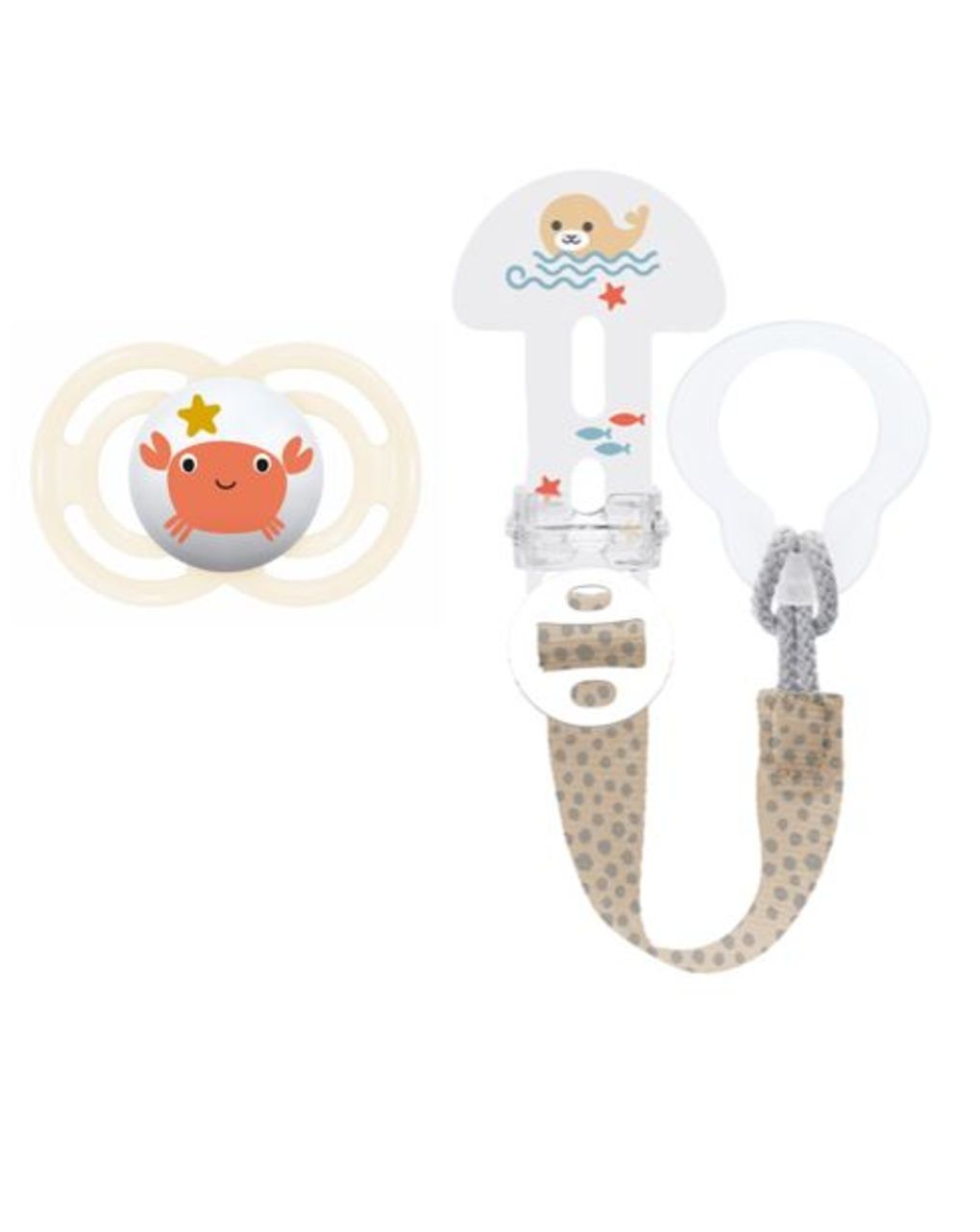 Combi pack succhietto perfect 6+ mesi + clip it! colori assortiti - mam