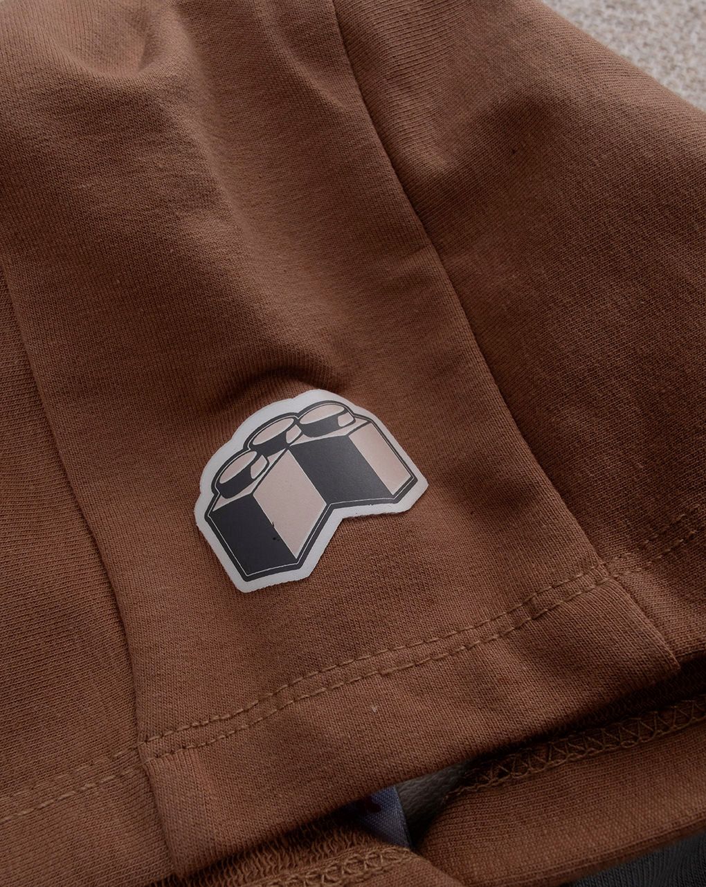 Felpa con cappuccio  bambino colorblock