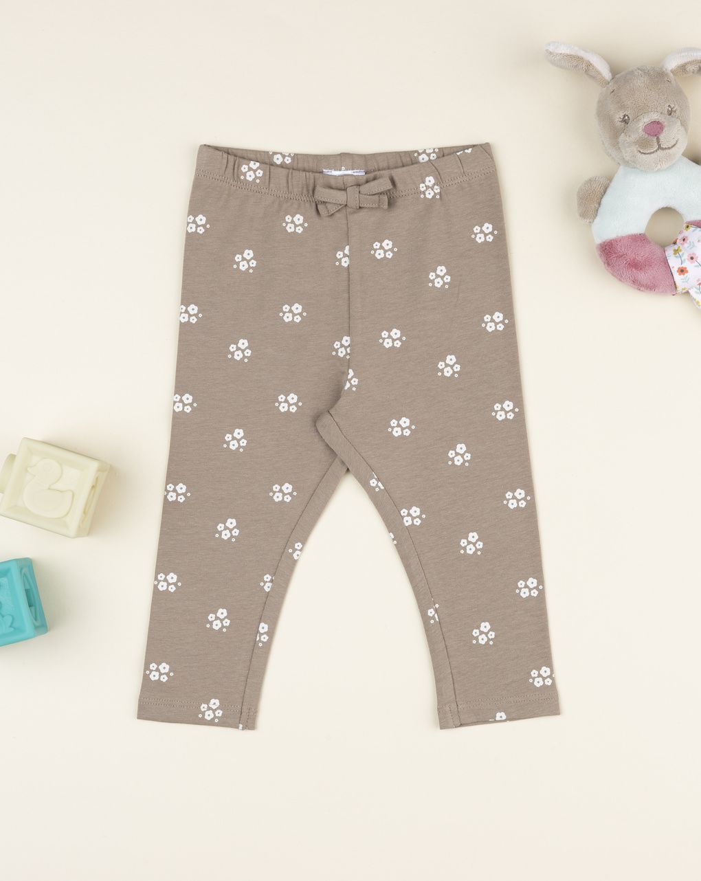 Legging bimba marroni