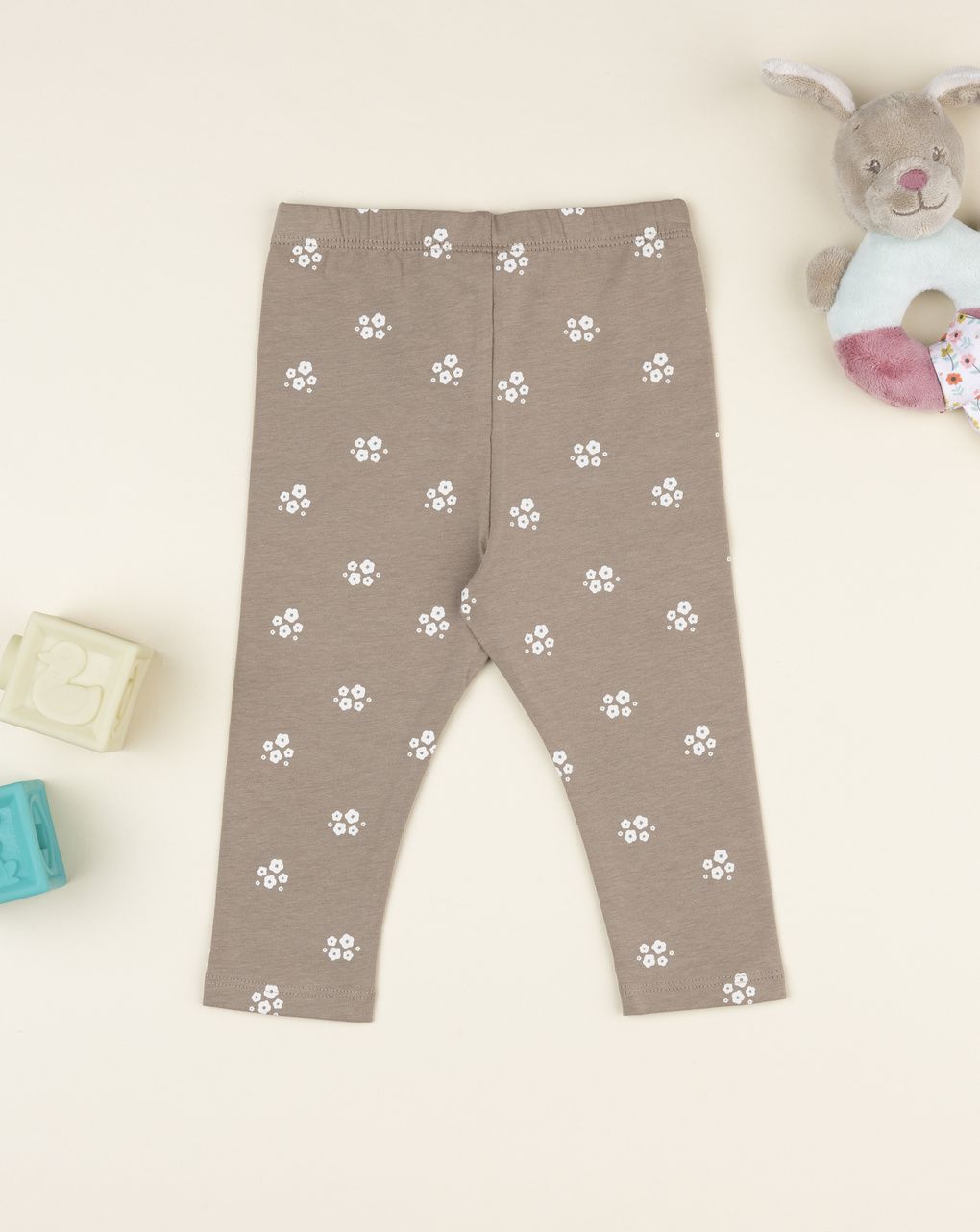 Legging bimba marroni