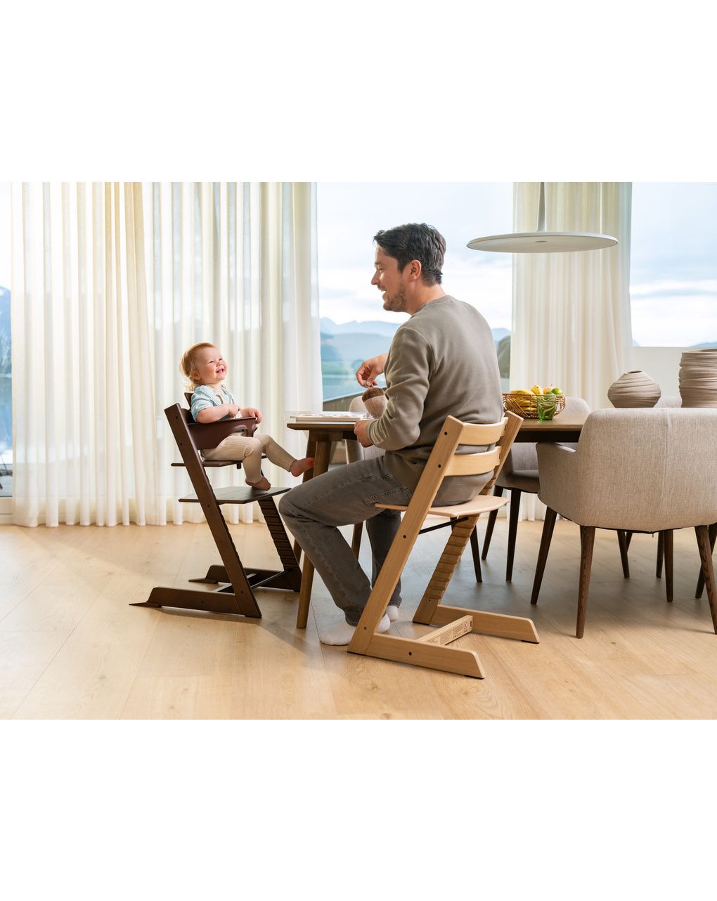 Tripp trapp® baby set² - warm brown - stokke®