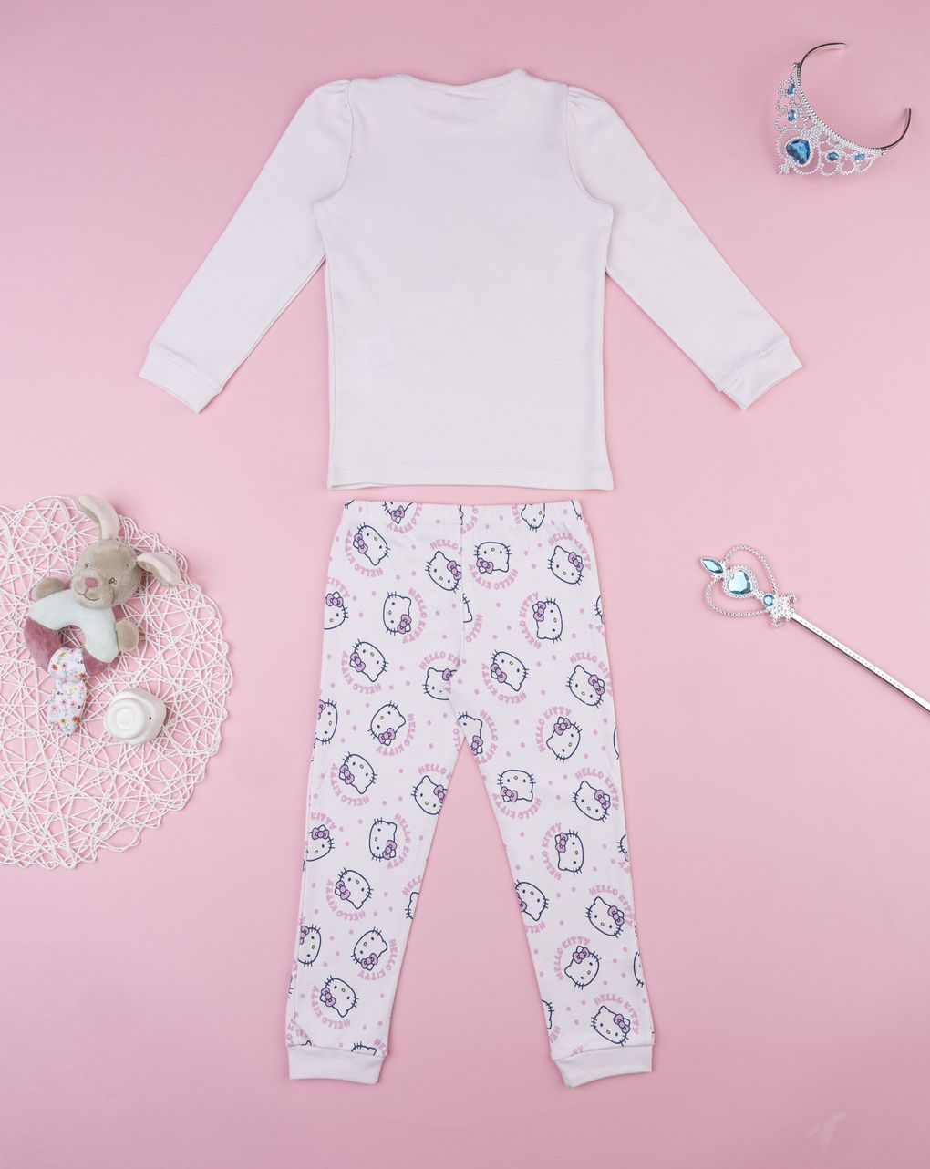 Pigiama bambina due pezzi hello kitty