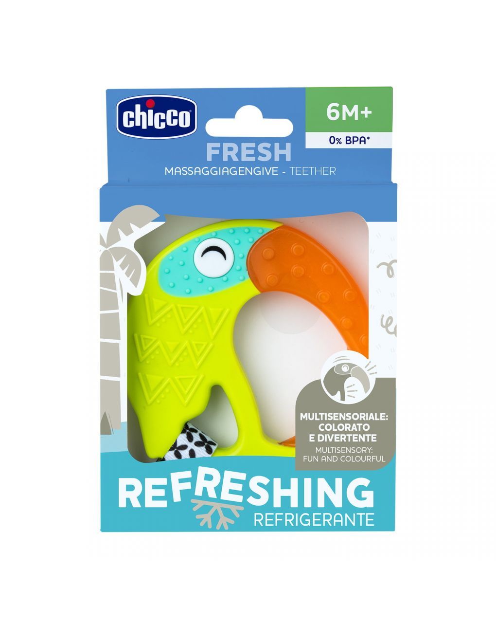 Massaggiagengive fresh funny tucano 6m+ - chicco