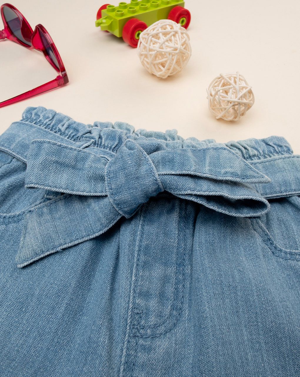 Pantalone denim bimba