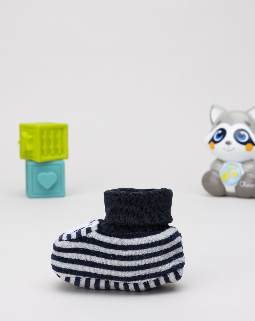 Babbucce rigate neonato