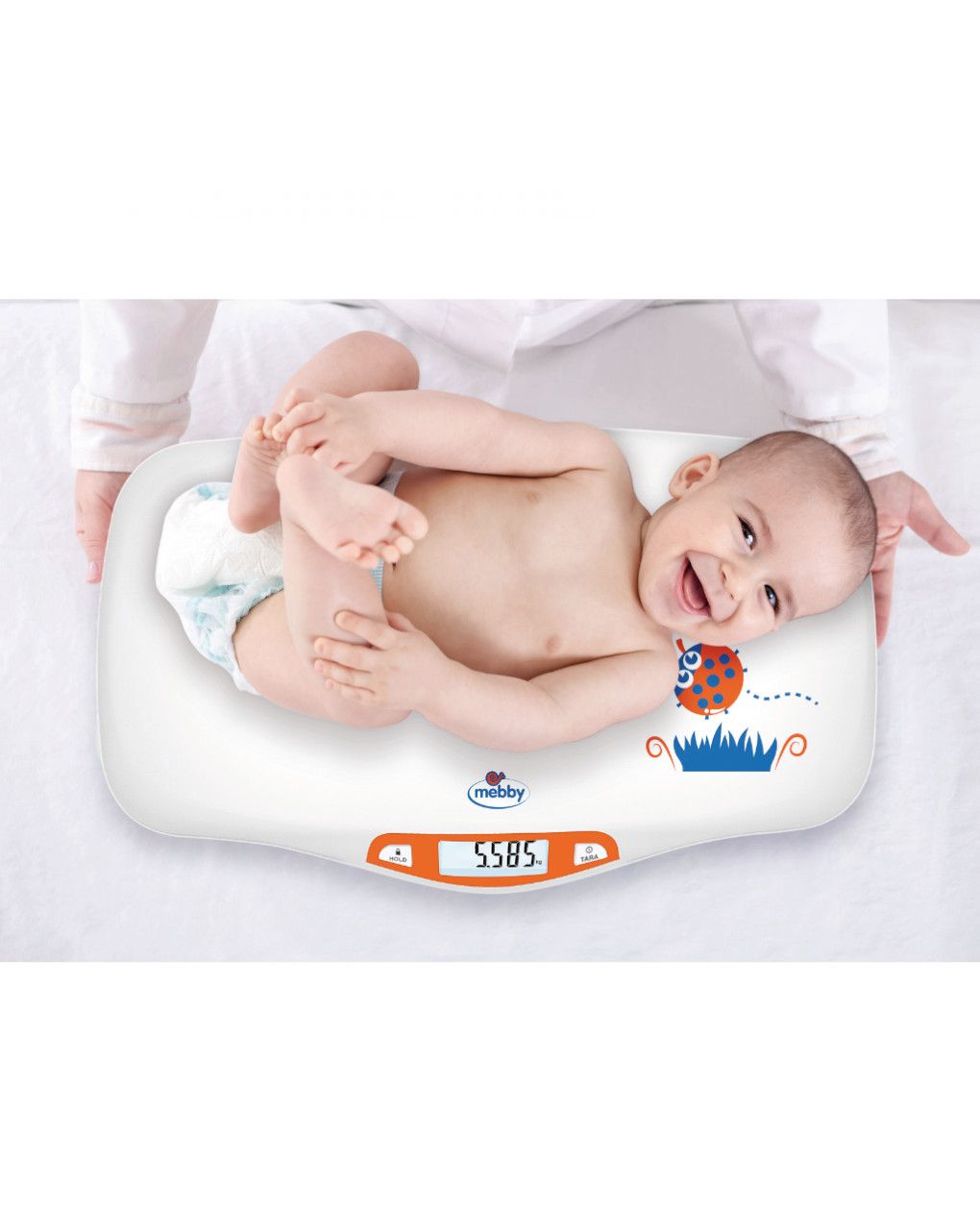 Bilancia digitale pesa-neonati primi pesi - mebby