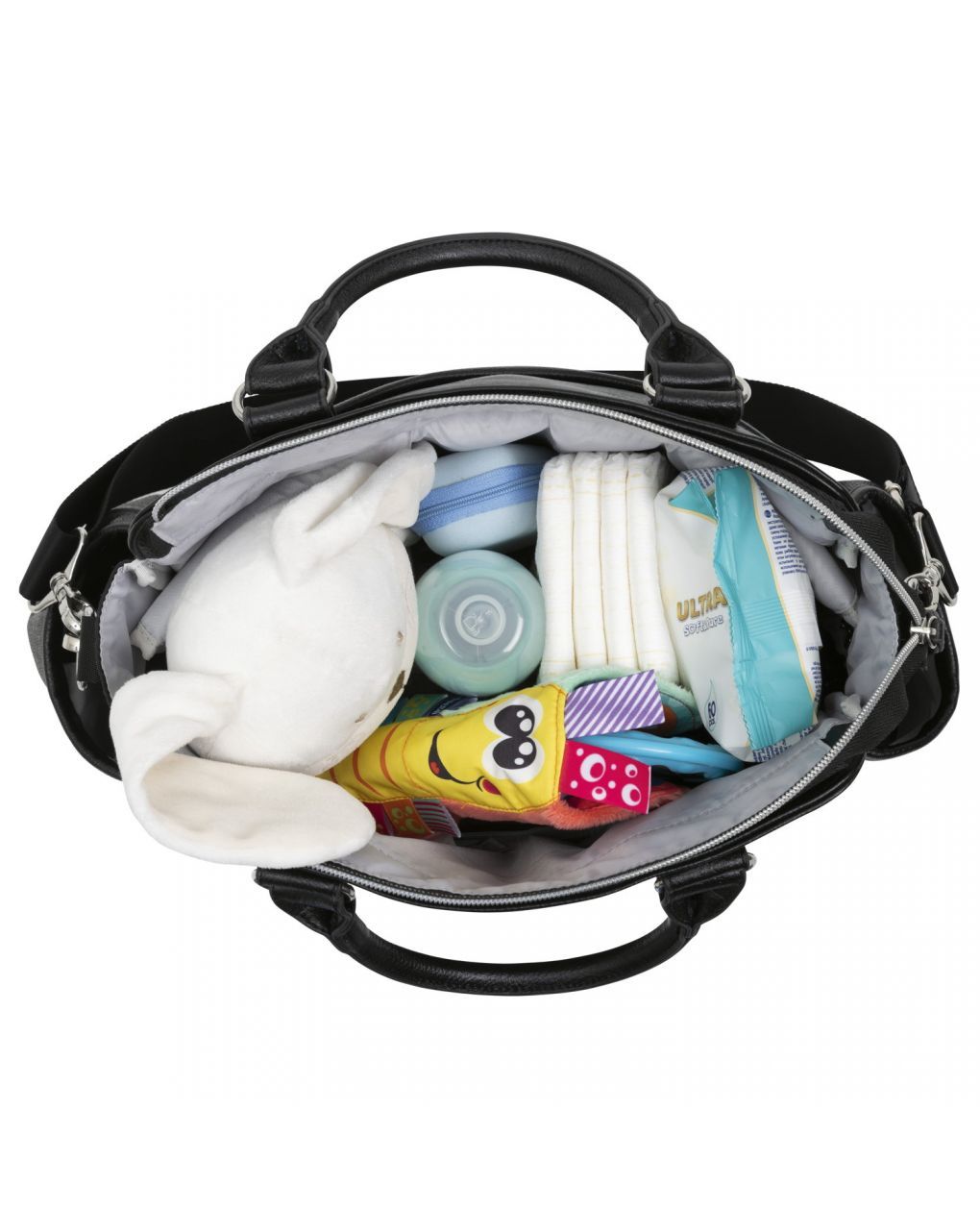 Borsa mysa per trio black satin - chicco