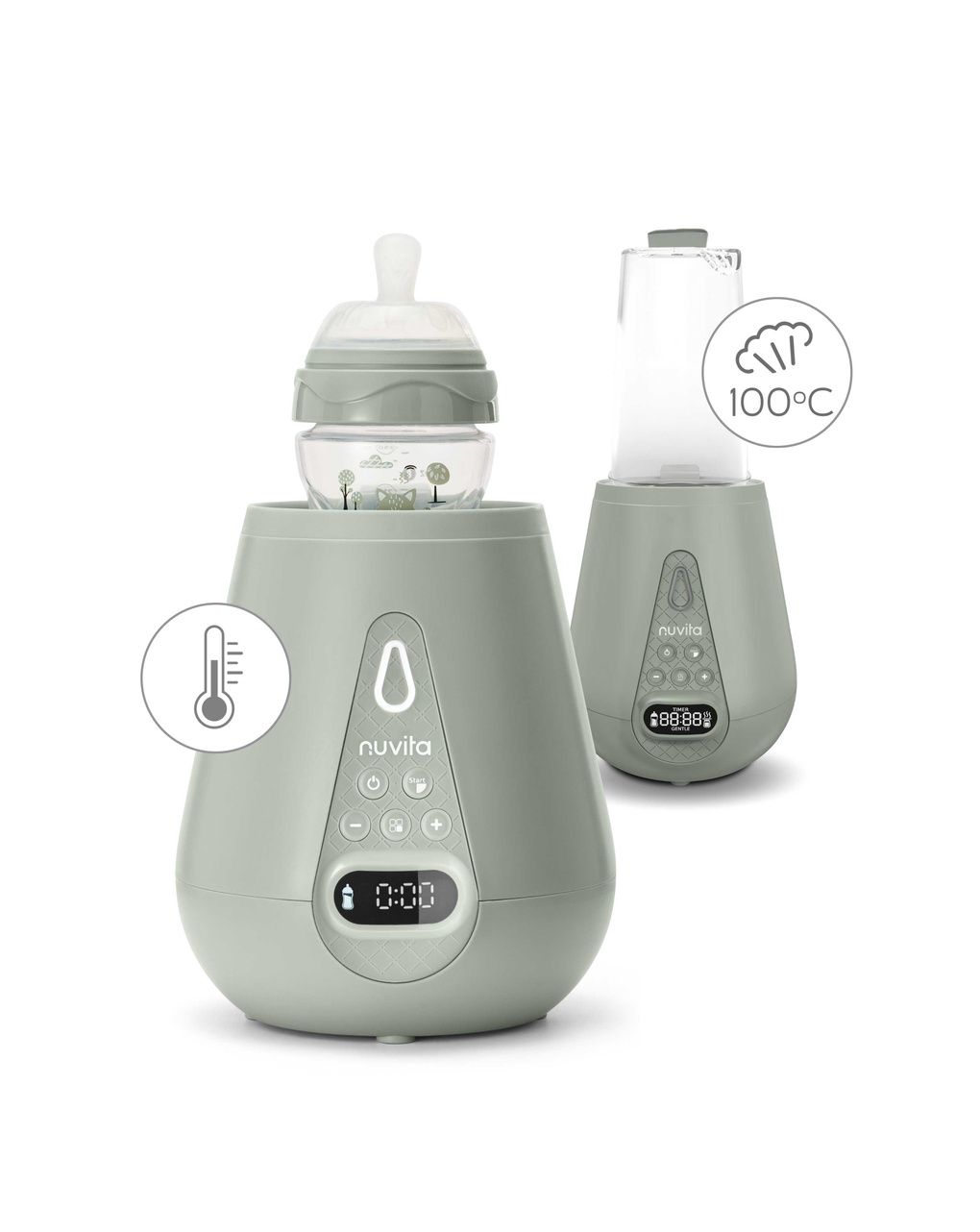 Scaldabiberon e sterilizzatore ultraveloce - nuvita