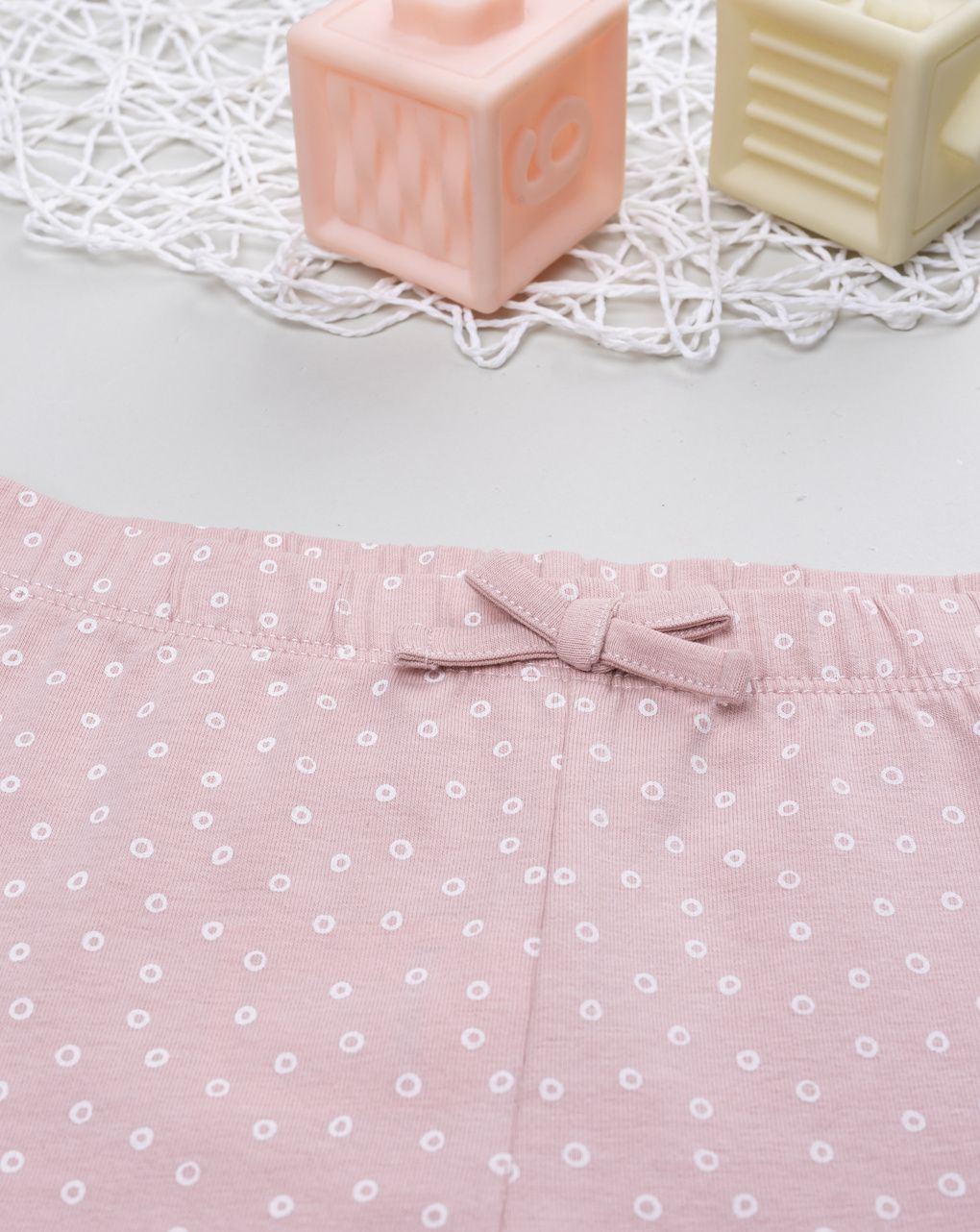 Legging bambina rosa fiori allover