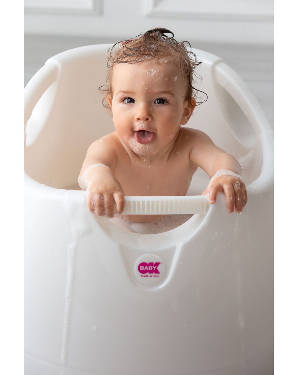 Vaschetta da bagno opla' verde 12-36 mesi - ok baby