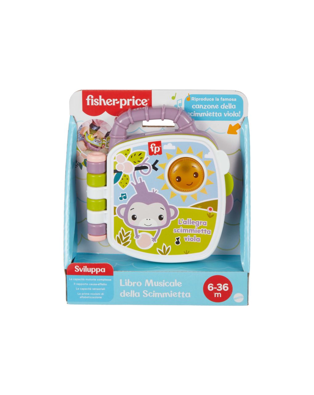 Il libro delle canzoncine di scimmietta viola - 6m+ - fisher-price