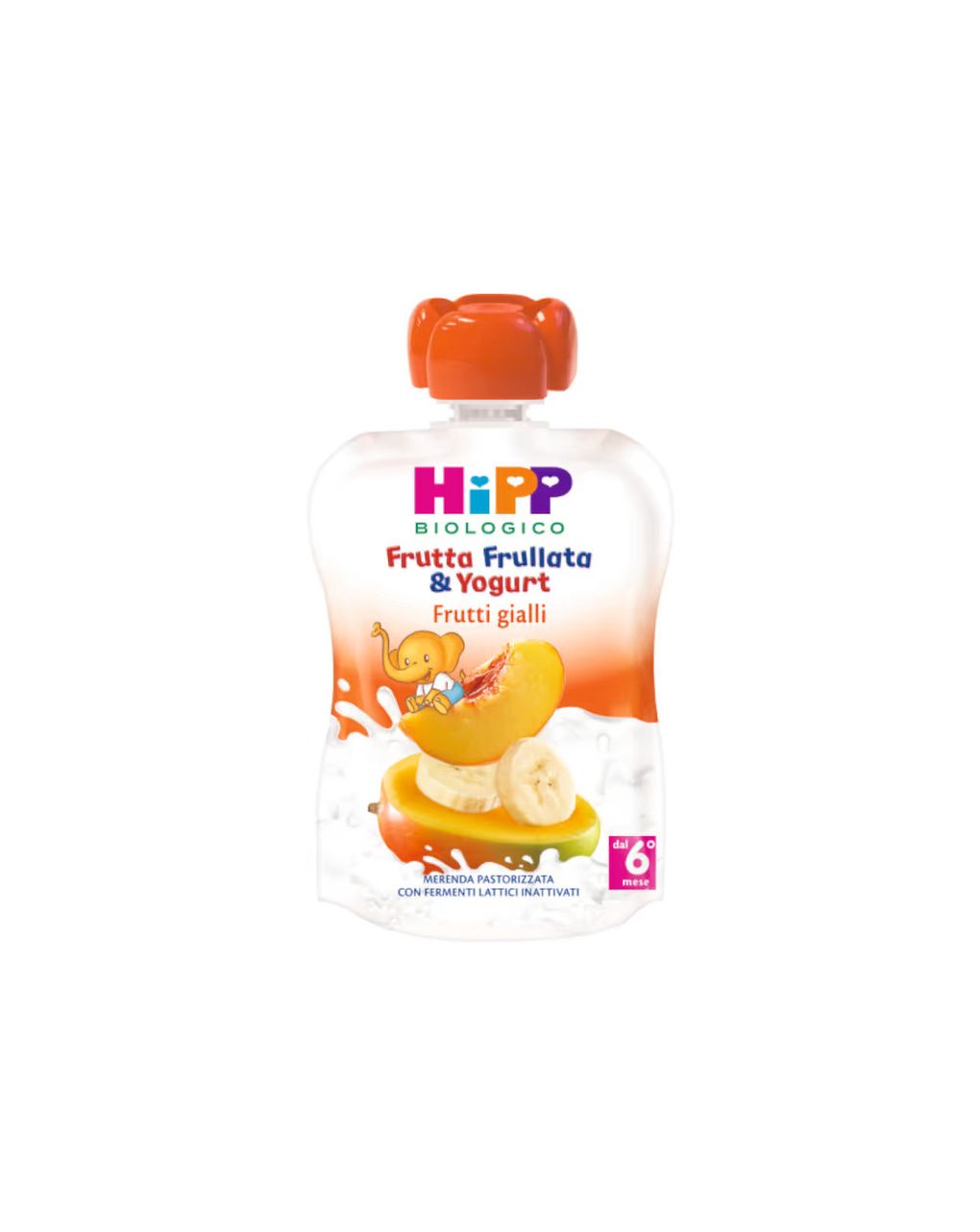 Frutta frullata yogurt frutti gialli 90g - hipp