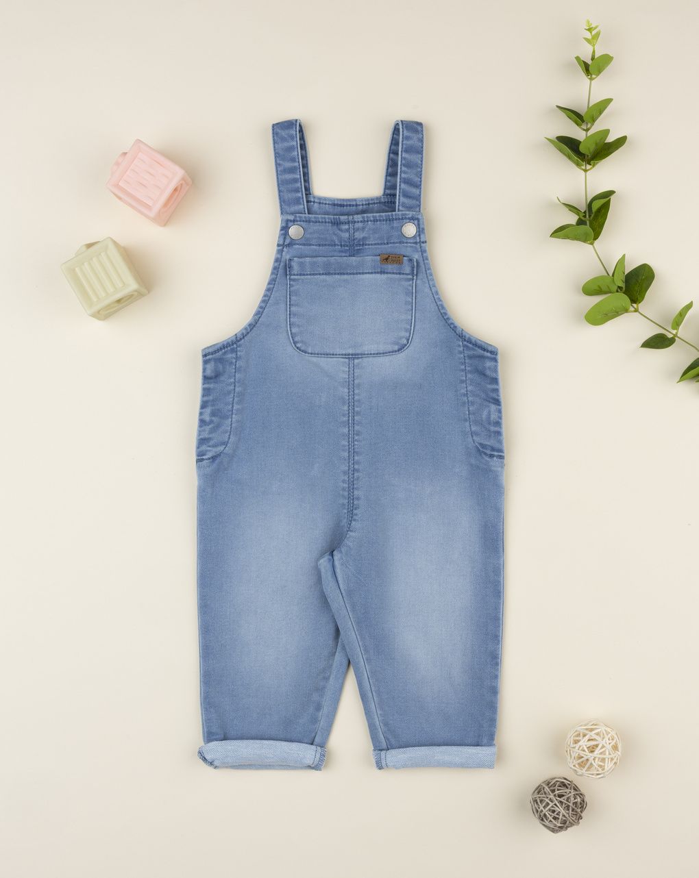 Salopette denim bimbo