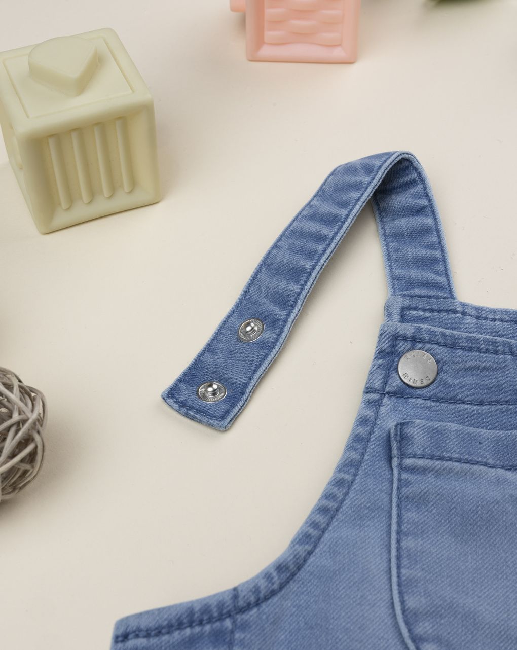 Salopette denim bimbo