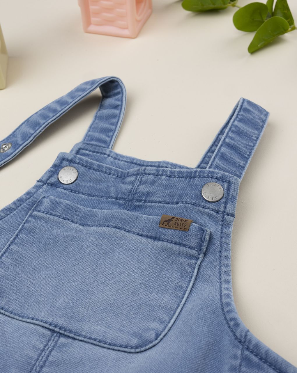 Salopette denim bimbo