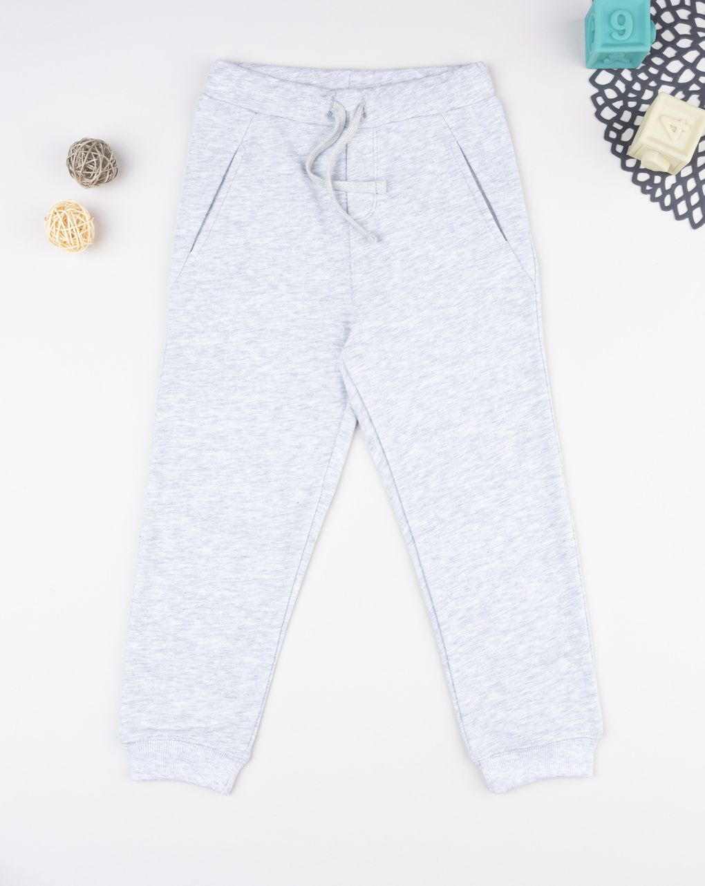 Pantalone lungo bambino grigio