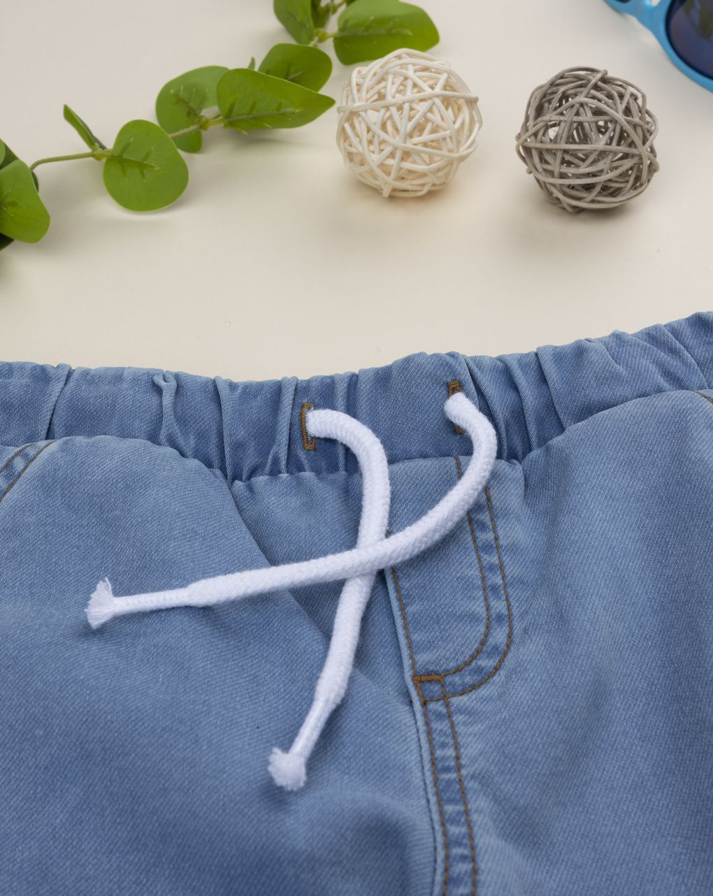 Pantalone denim chiaro bambino