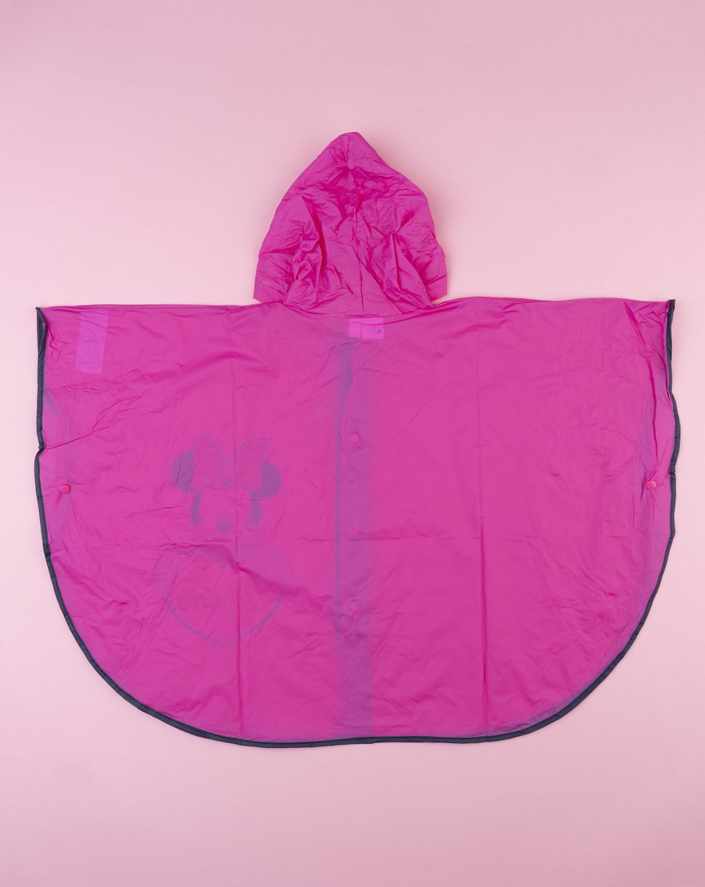 Mantella pioggia fucsia bimba disney minnie