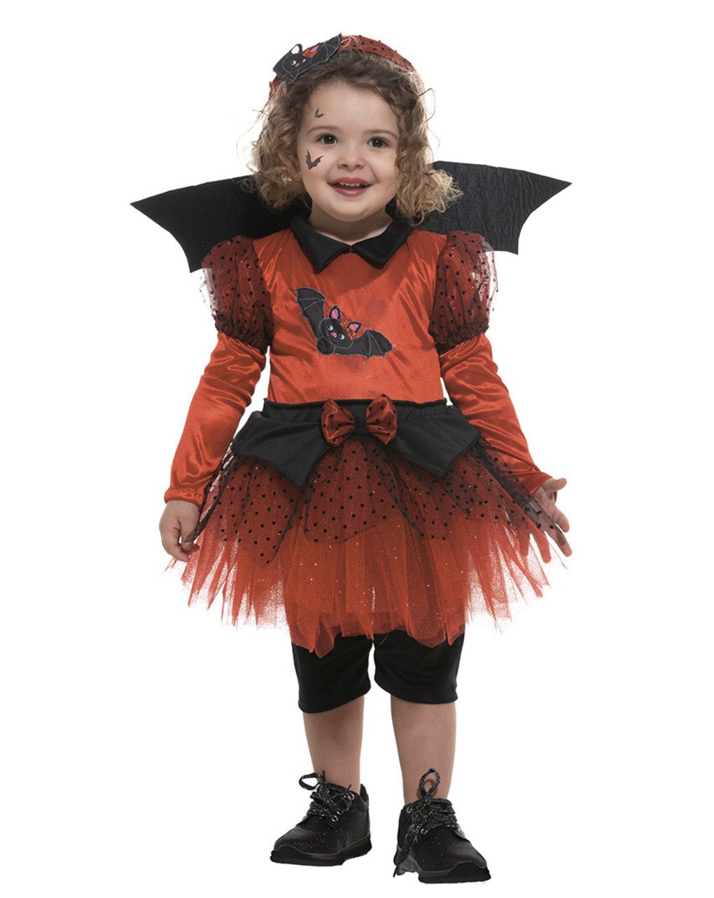 Costume travestimento halloween baby vampirella - taglia 12-24 mesi