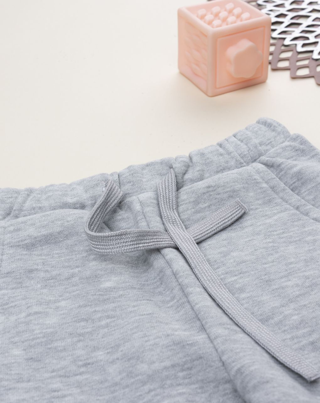 Pantalone bimba grigio stampato