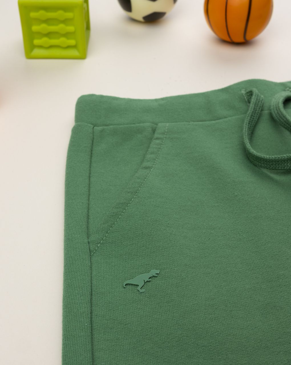 Pantalone bambino verde