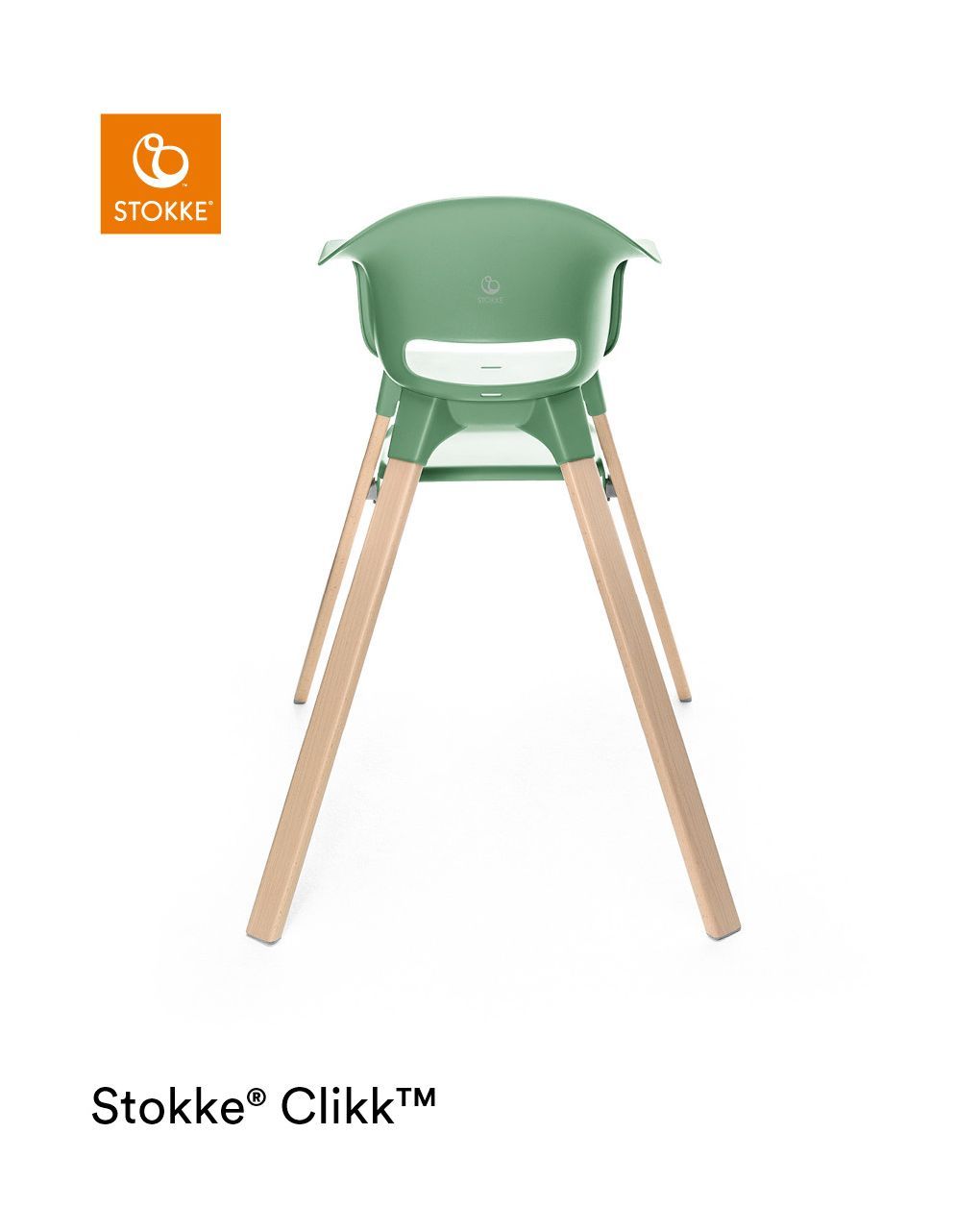 Seggiolone clikk™ high chair - clover green - stokke®