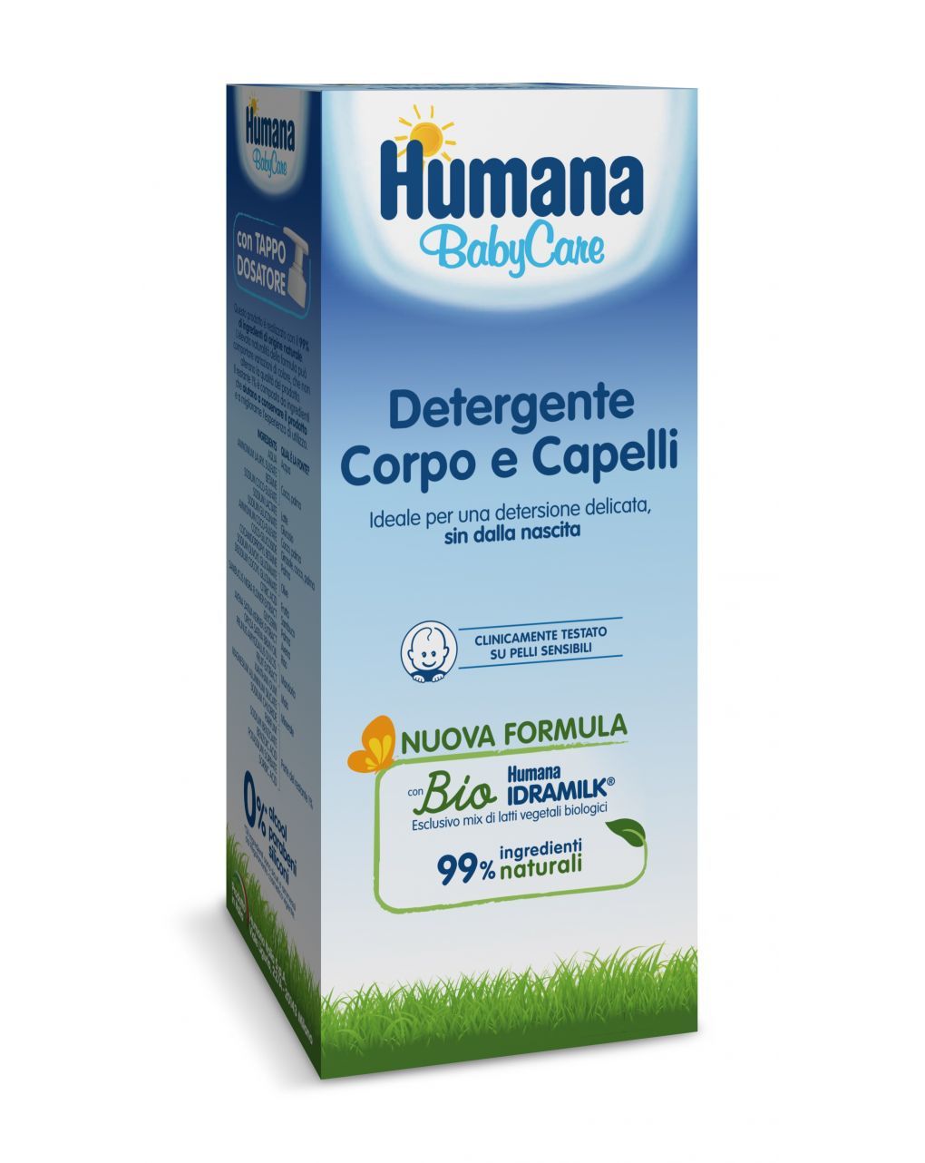 Detergente corpo & capelli 300 ml- humana