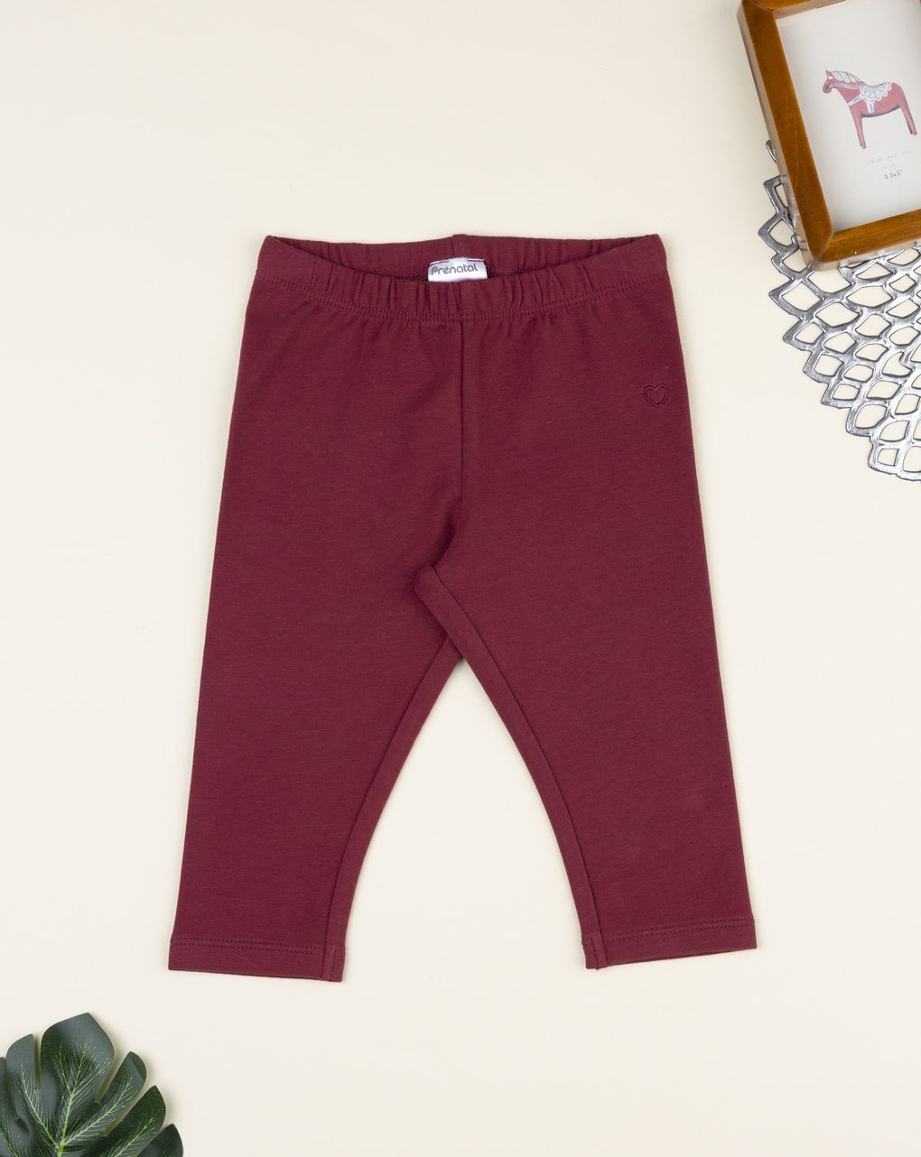 Legging bimba bordeaux