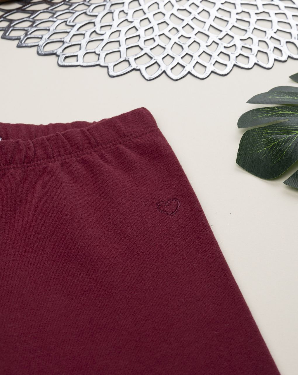 Legging bimba bordeaux