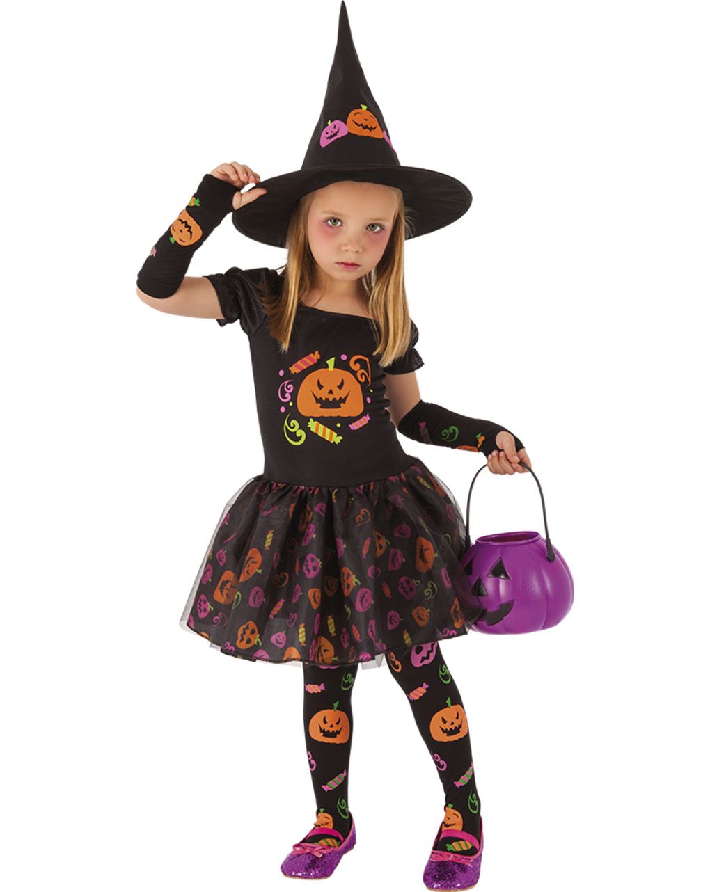 Costume strega candy bambina -3+ - rubie's