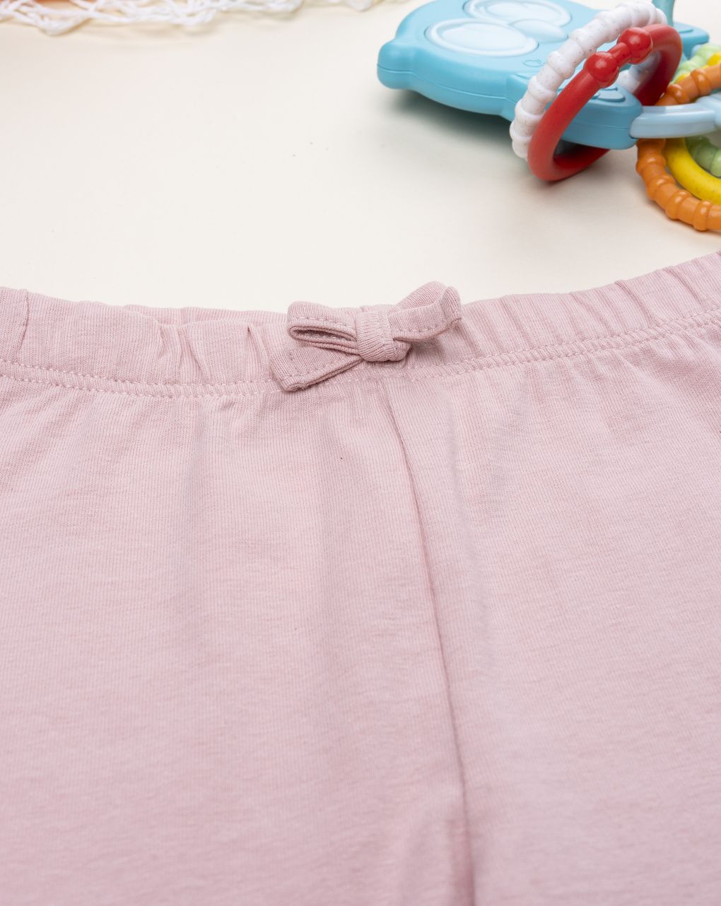 Legging bimba rosa stampato