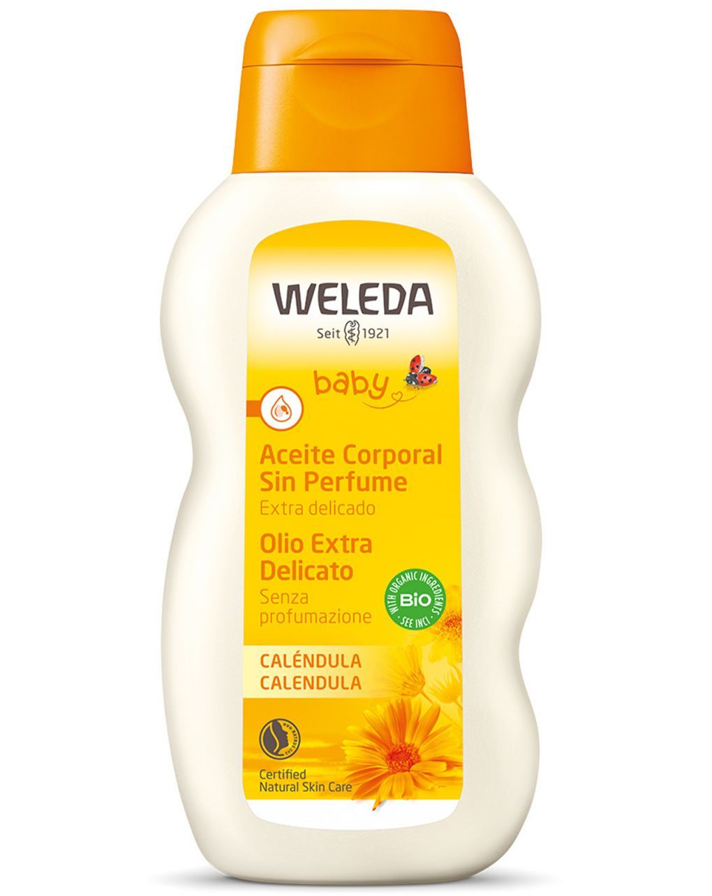 Baby olio extra delicato calendula 200 ml - weleda