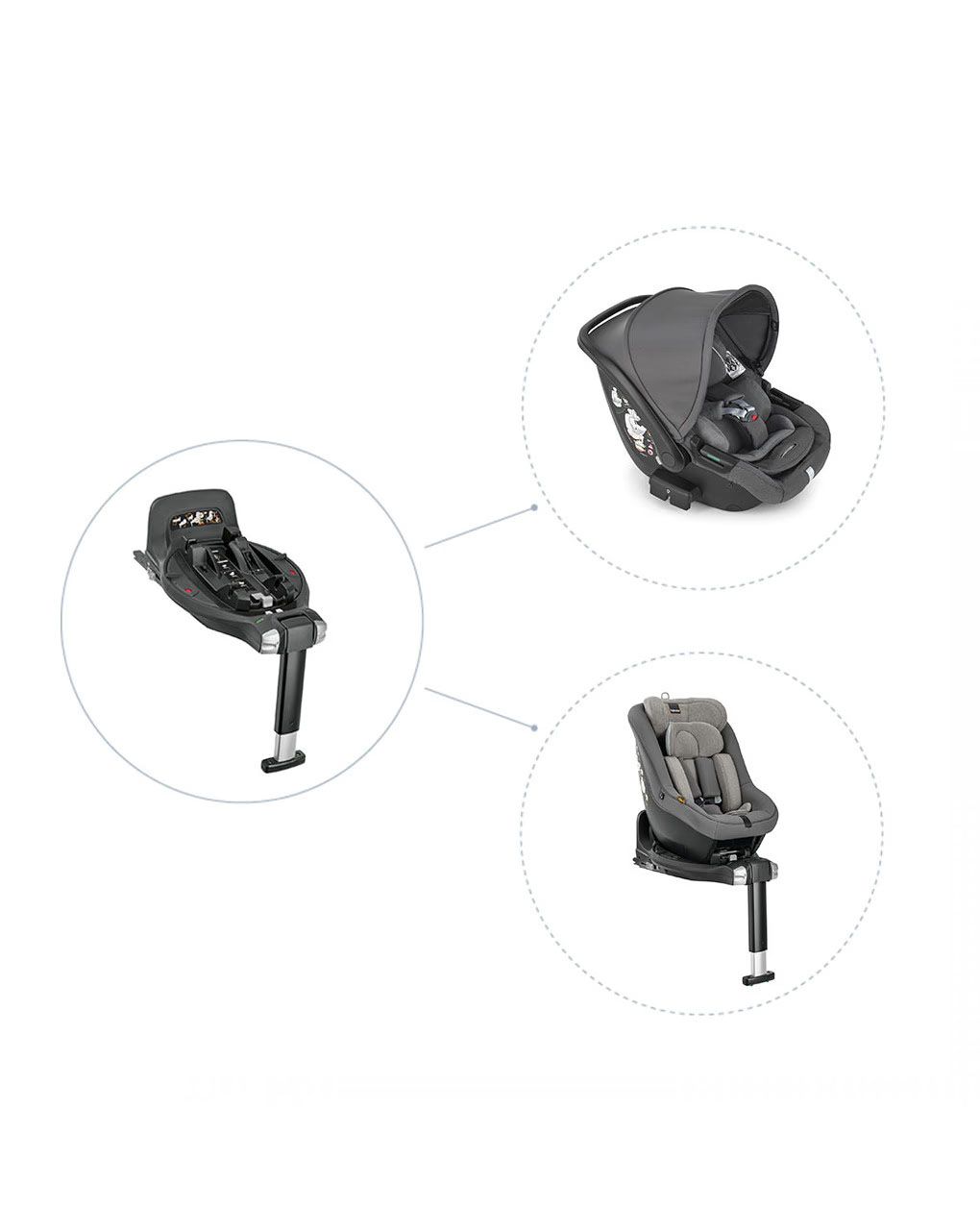 Base auto darwin 360° i-size - inglesina