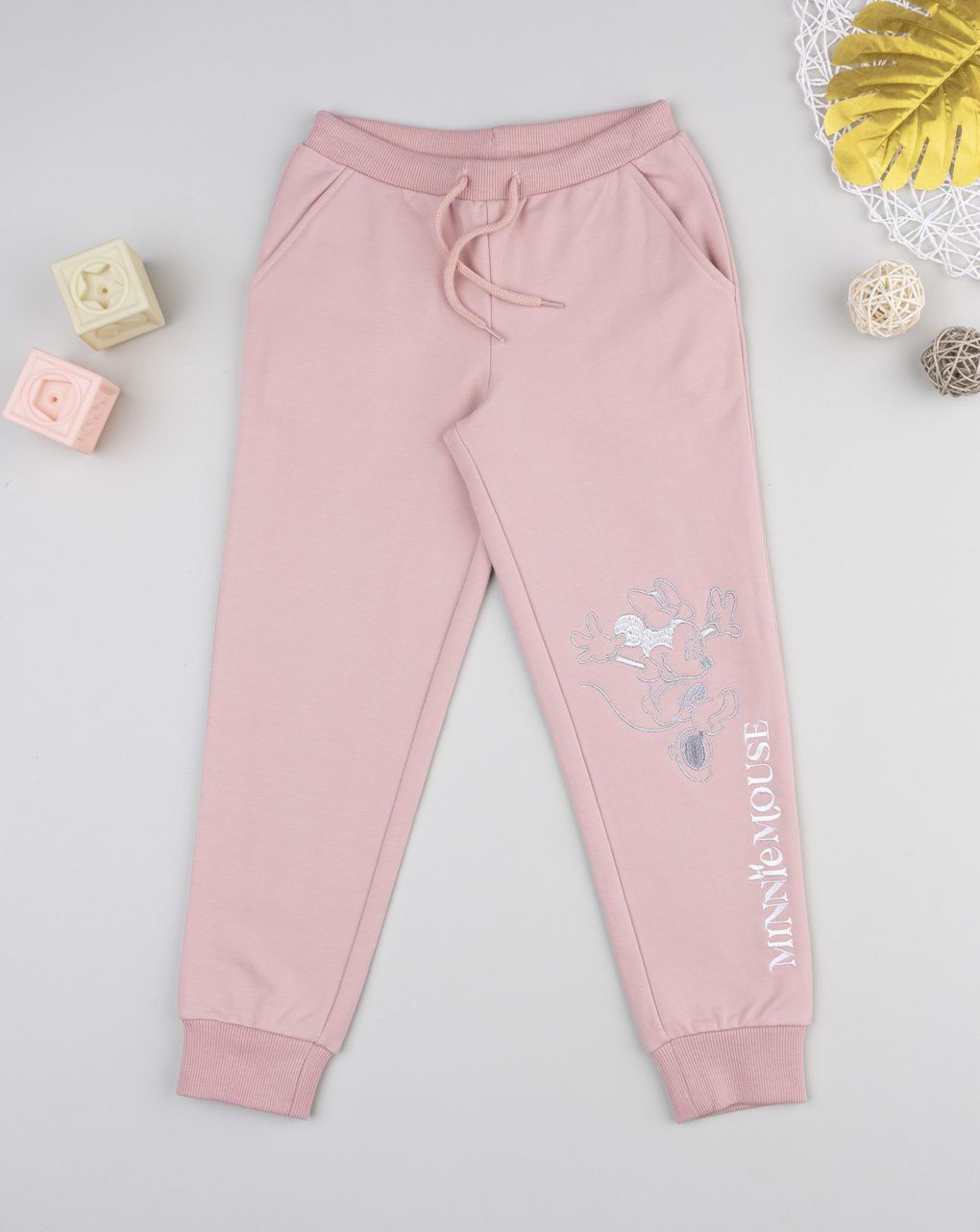 Pantalone bambina rosa minnie