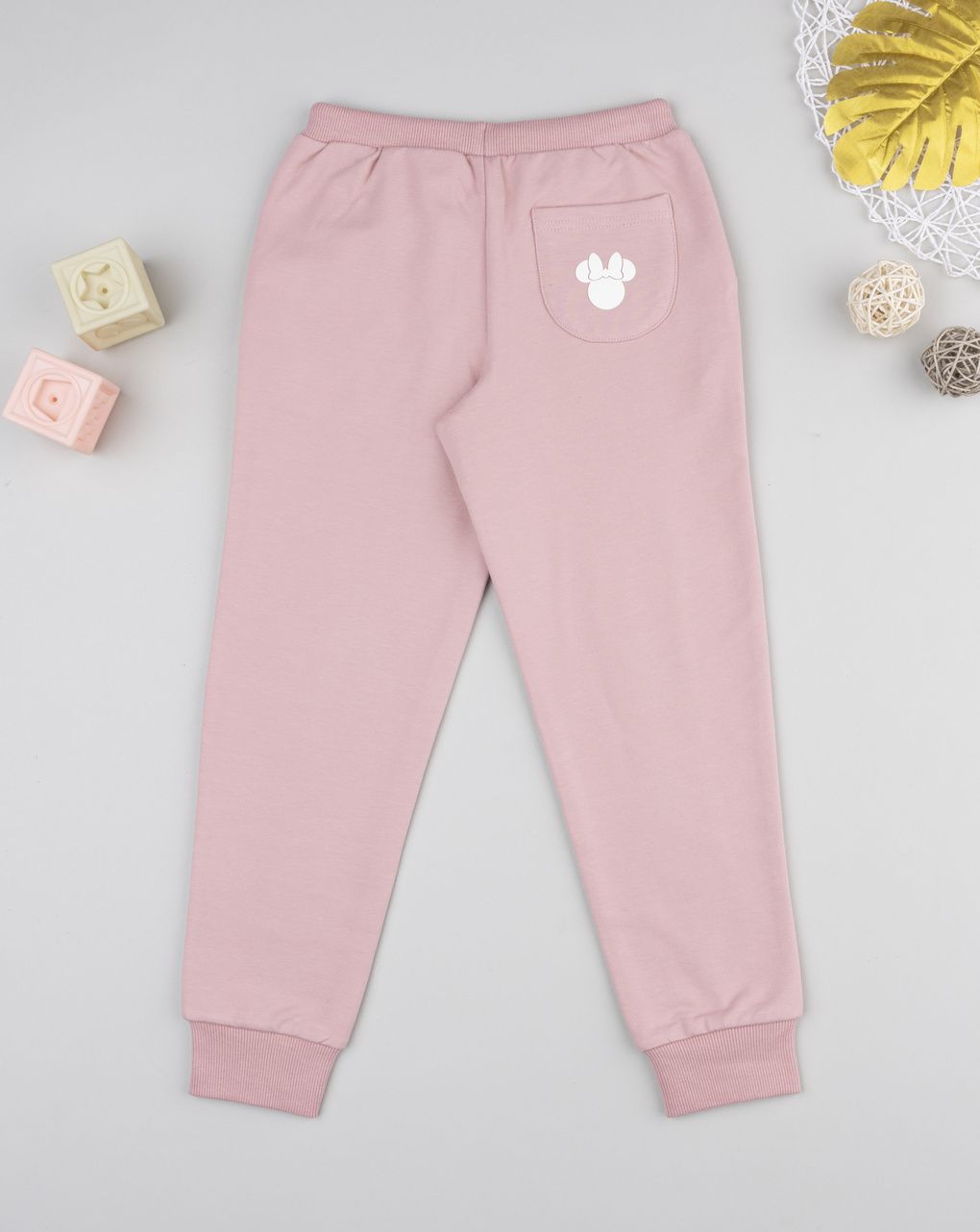 Pantalone bambina rosa minnie