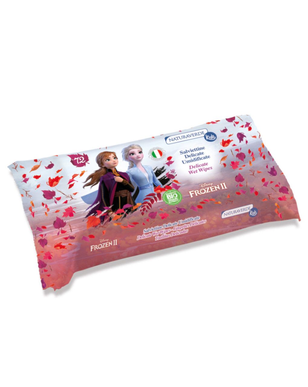 Salviettine umidificate frozen 2  72pz - naturaverde