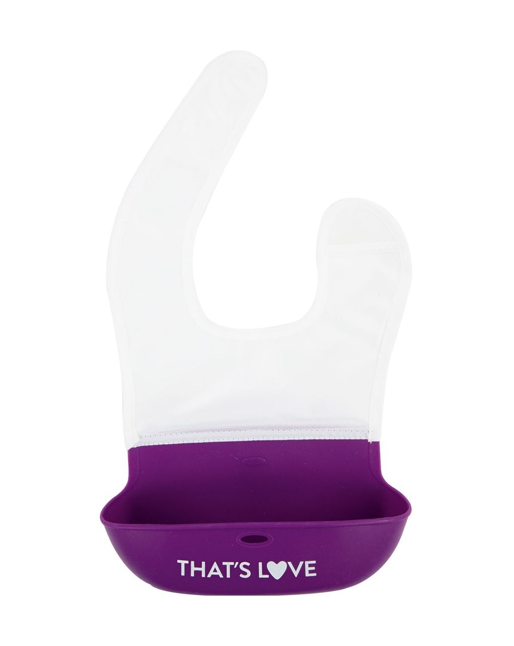 Bavaglino in tessuto e silicone richiudibile - that's love