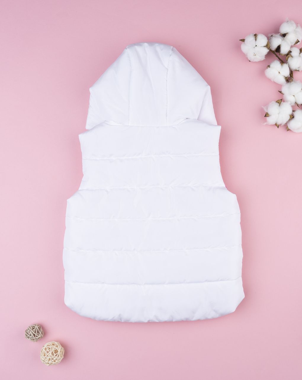 Gilet bimba minnie bianco
