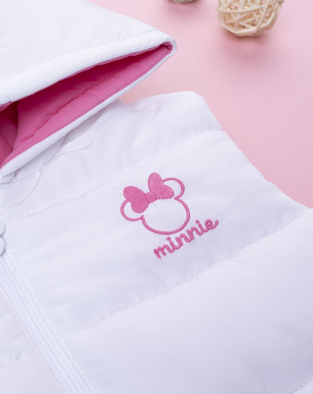 Gilet bimba minnie bianco